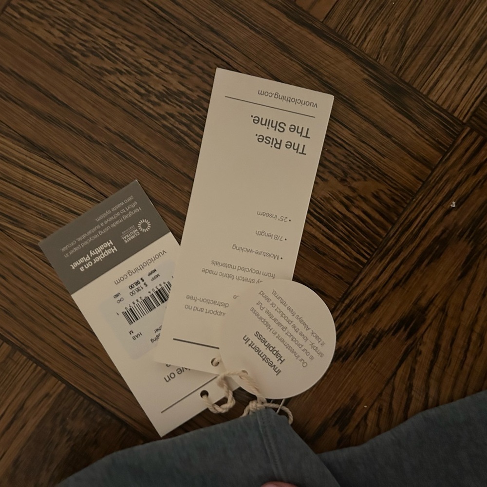 Vuori Blue Leggings - Picture 3 of 12